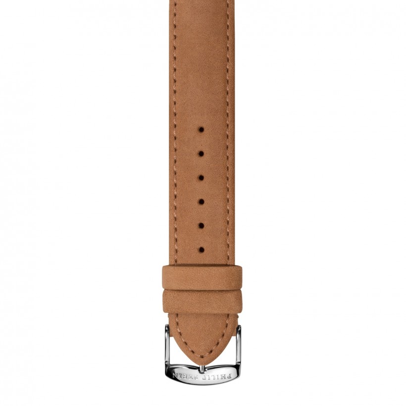 Philip Stein Calfskin Country-Sueded Camel Band