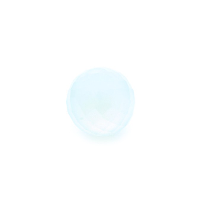 Enchantables Faceted Chalcedony (Light Blue) 
