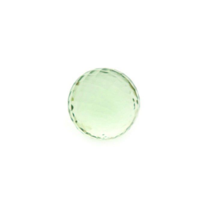 Enchantables Faceted Prasiolite (Light Green) 