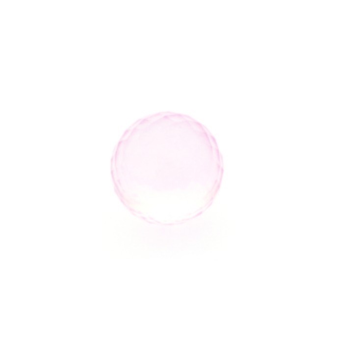 Enchantables Faceted Rose Quartz (Light Pink) 