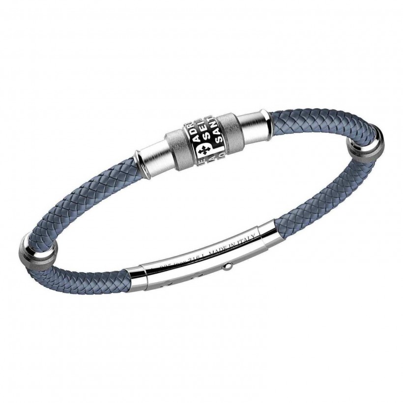 Zancan Sterling Silver Blue Bracelet EXB582-AV