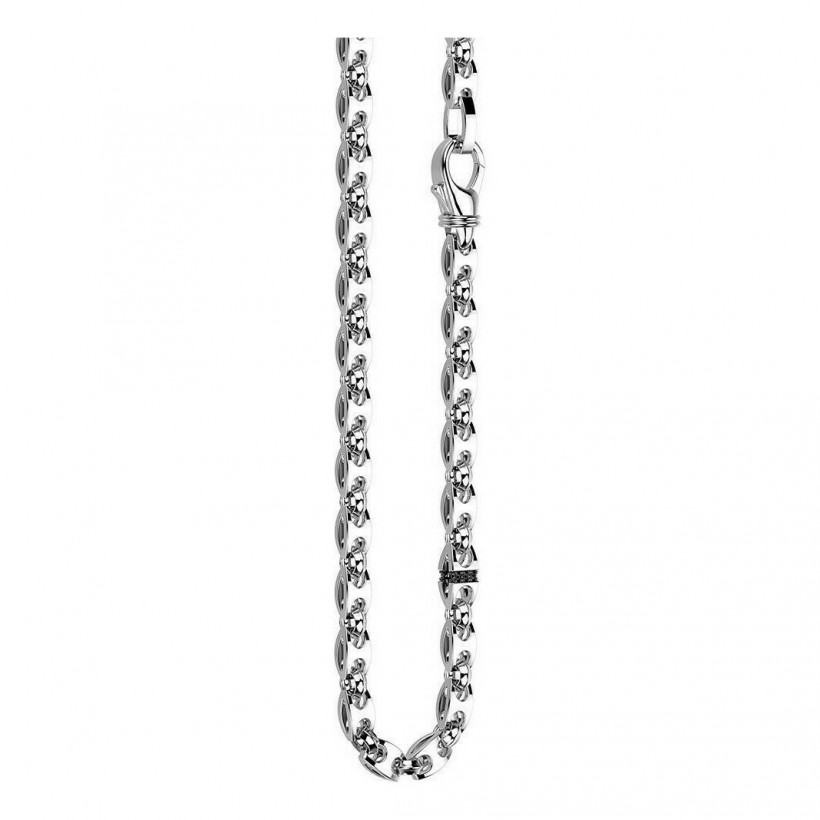 Zancan silver link-only necklace