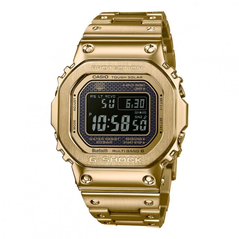 G-SHOCK Digital GMWB5000GD-9 Men's Watch Gold