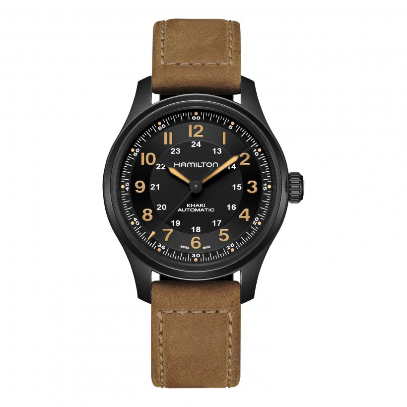 Hamilton Khaki Field Titanium Automatic 42mm Watch