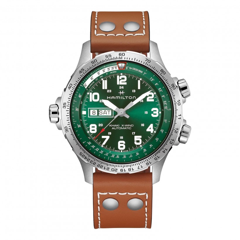 Hamilton Khaki Aviation X-Wind Day Date Automatic 45mm H77735560