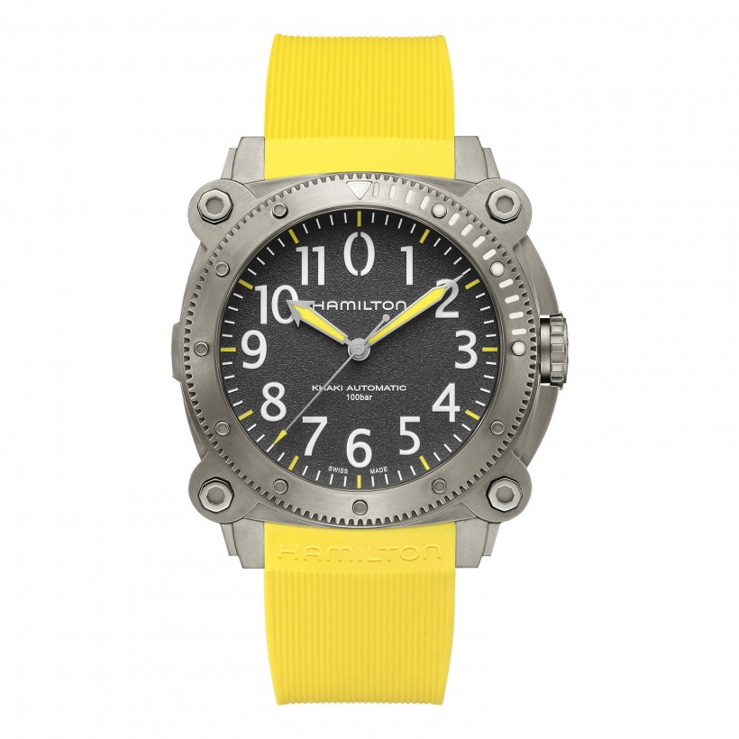 Hamilton Khaki Navy BeLOWZERO Auto TITANIUM Automatic 46mm H78535380