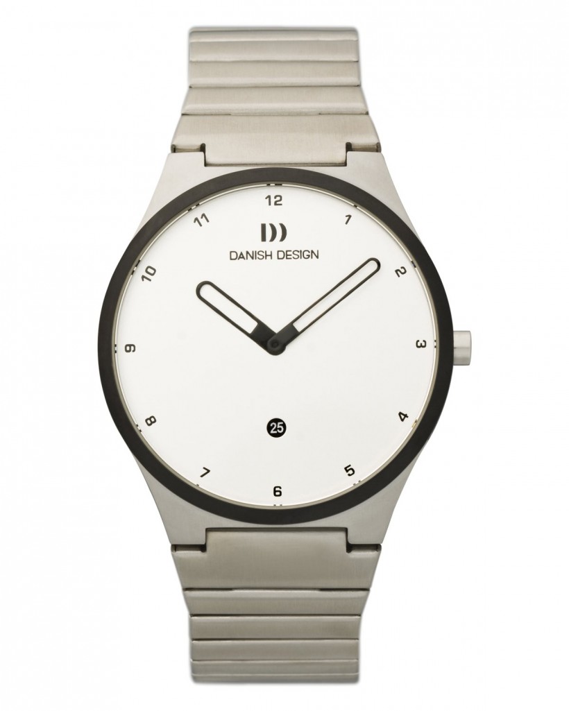 Danish Design Silver Stainless Steel Men's Watch