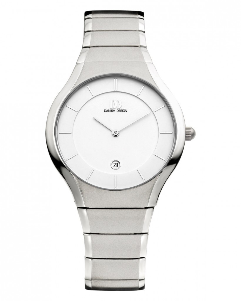Danish Design Silver Color Titanium Men's Watch