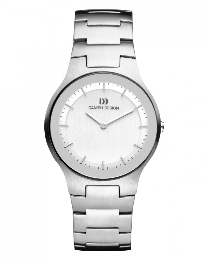 Danish Design Silver Stainless Steel Men's Watch