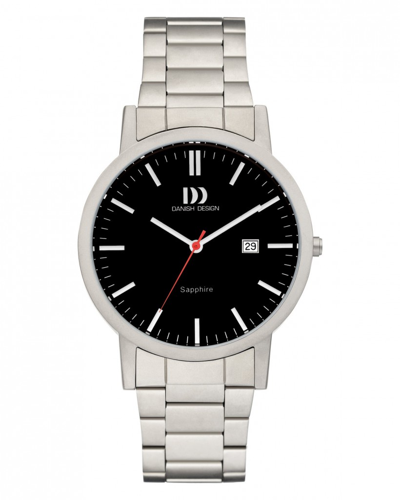 Danish Design Silver Color Titanium Men's Watch