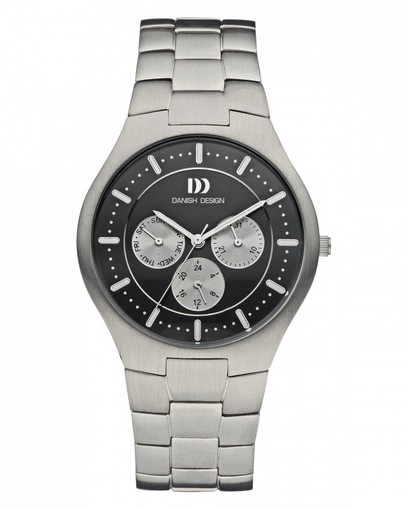 Danish Design Silver Color Titanium Men's Watch