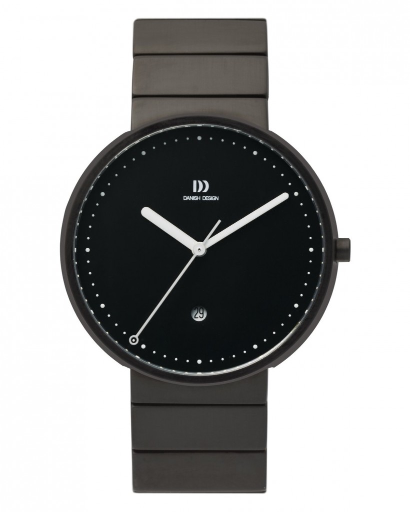 Danish Design Black Stainless Steel Men's Watch