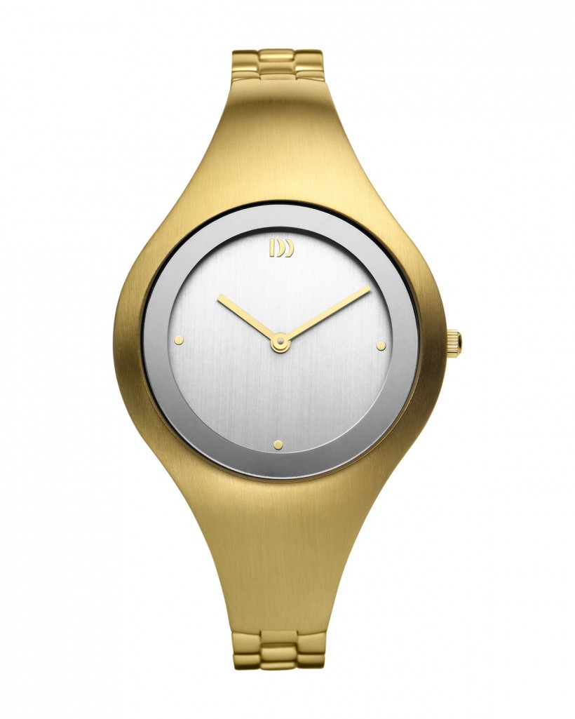 Danish Design Gold Color Stainless Steel Women's Watch