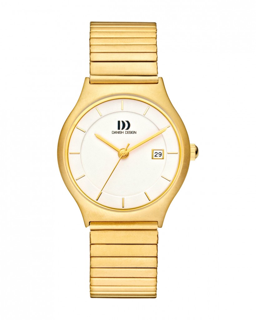 Danish Design Gold Color Titanium Women's Watch