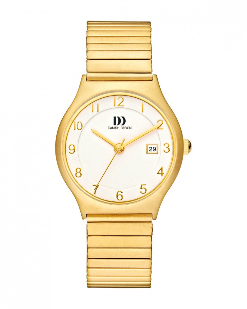 Danish Design Gold Color Titanium Women's Watch