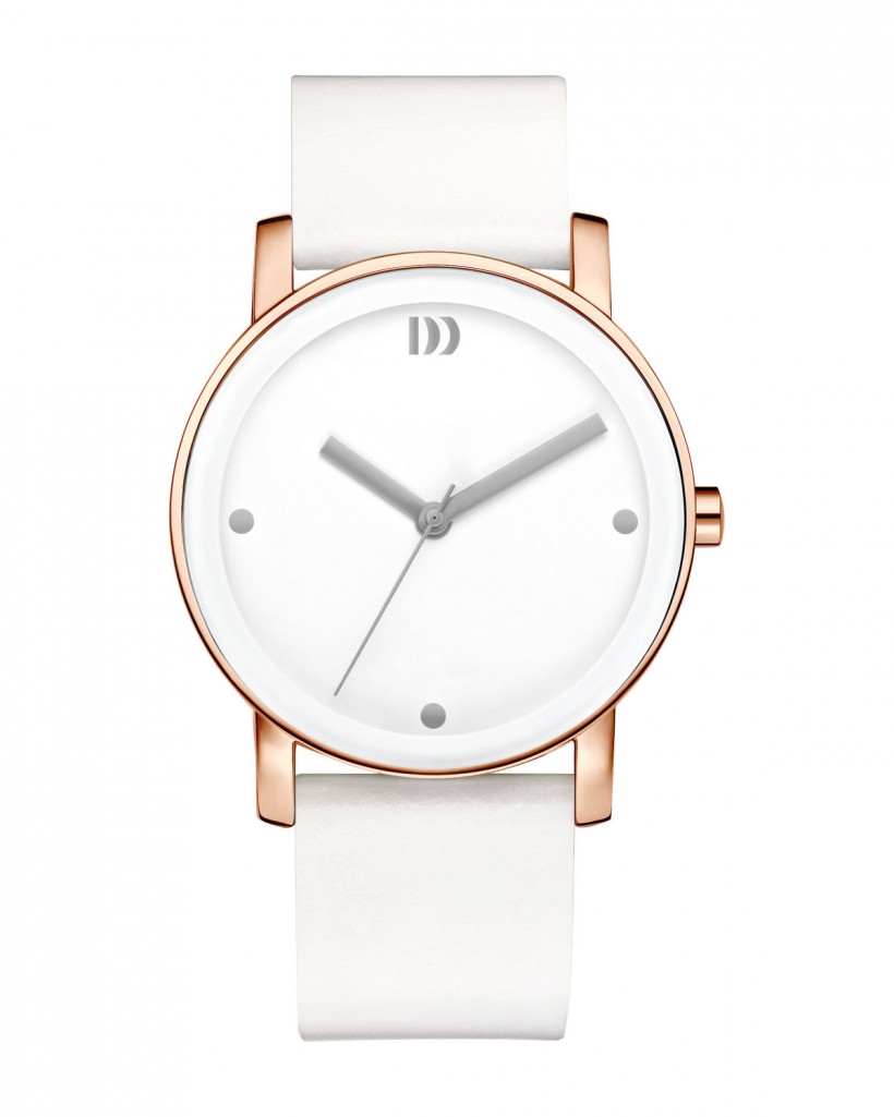 Danish Design Leather Band Stainless Steel Women's Watch IV17Q1049