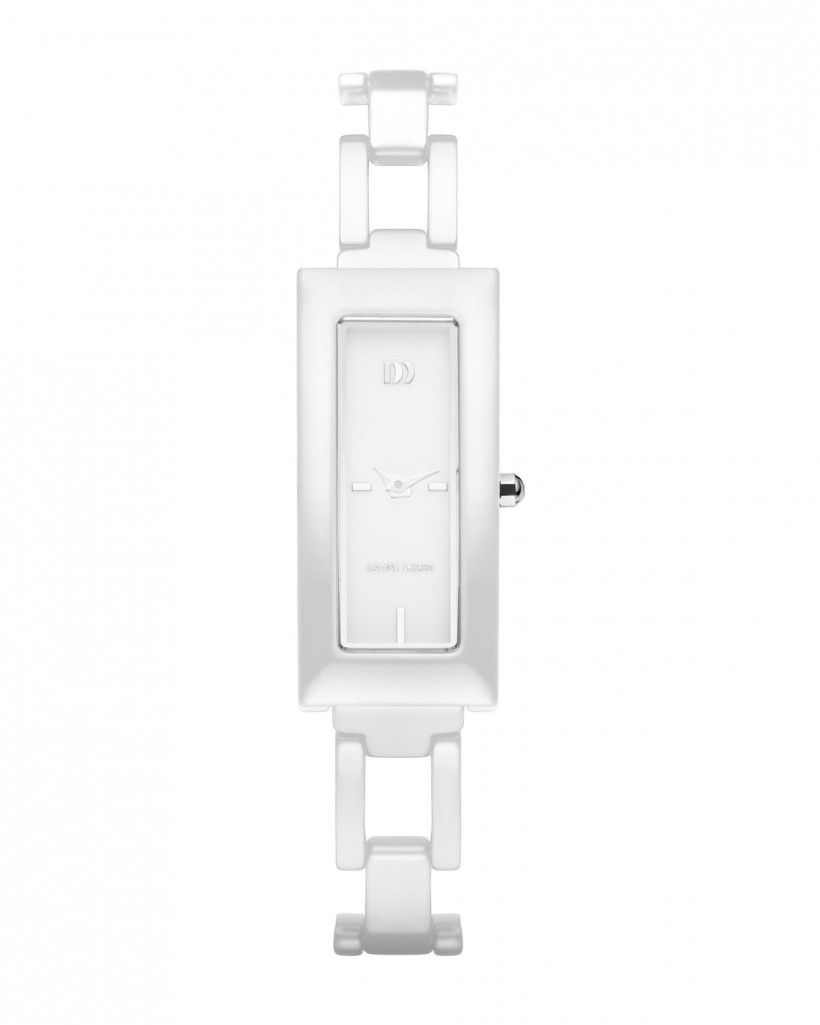 Danish Design White Ceramic Women's Watch
