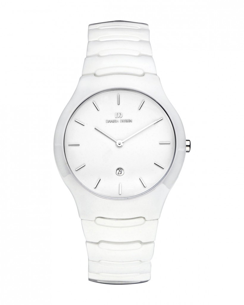 Danish Design White Ceramic Women's Watch