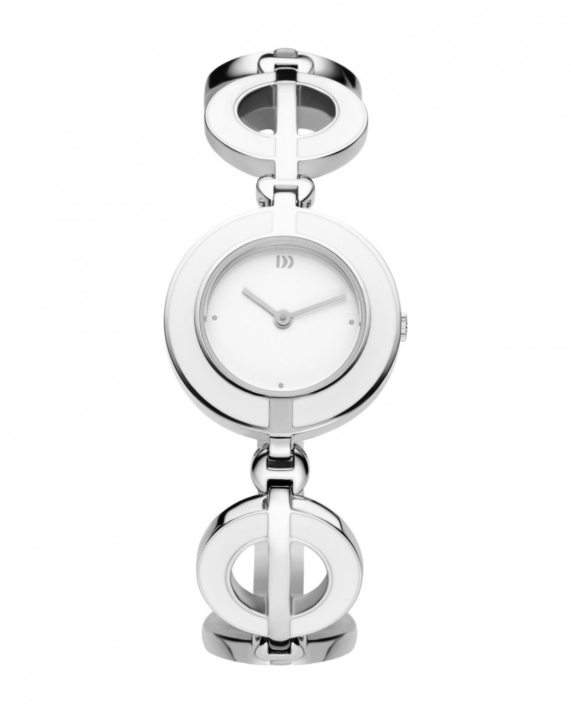 Danish Design White Stainless Steel Women's Watch