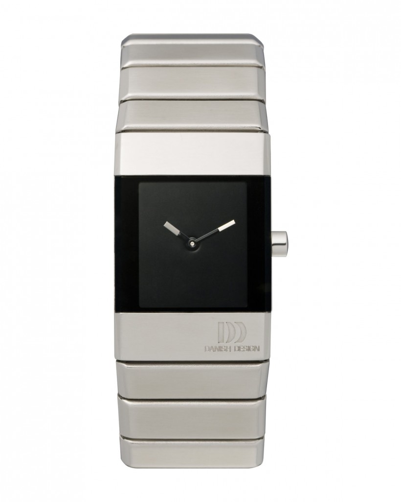 Danish Design Silver Stainless Steel Women's Watch No Markers