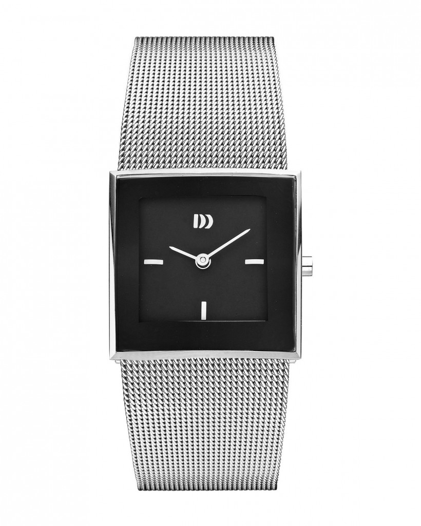 Danish Design Silver Color Mesh Band Stainless Steel Women's Watch