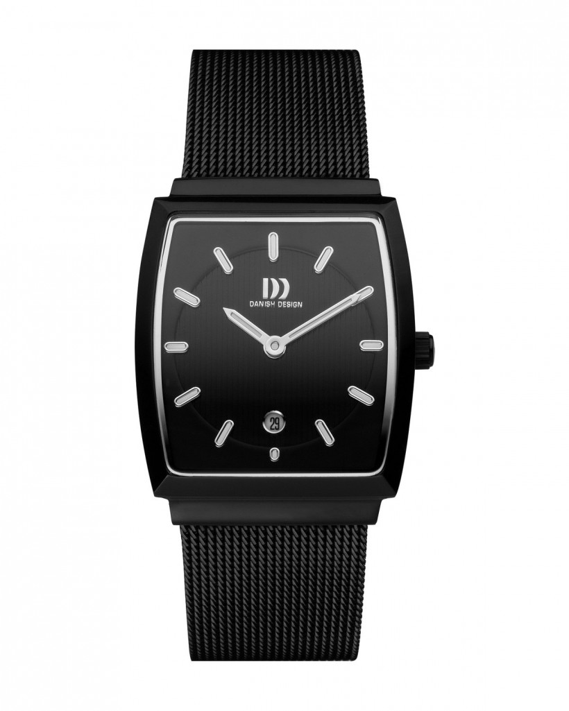 Danish Design Black Color Mesh Band Stainless Steel Women's Watch