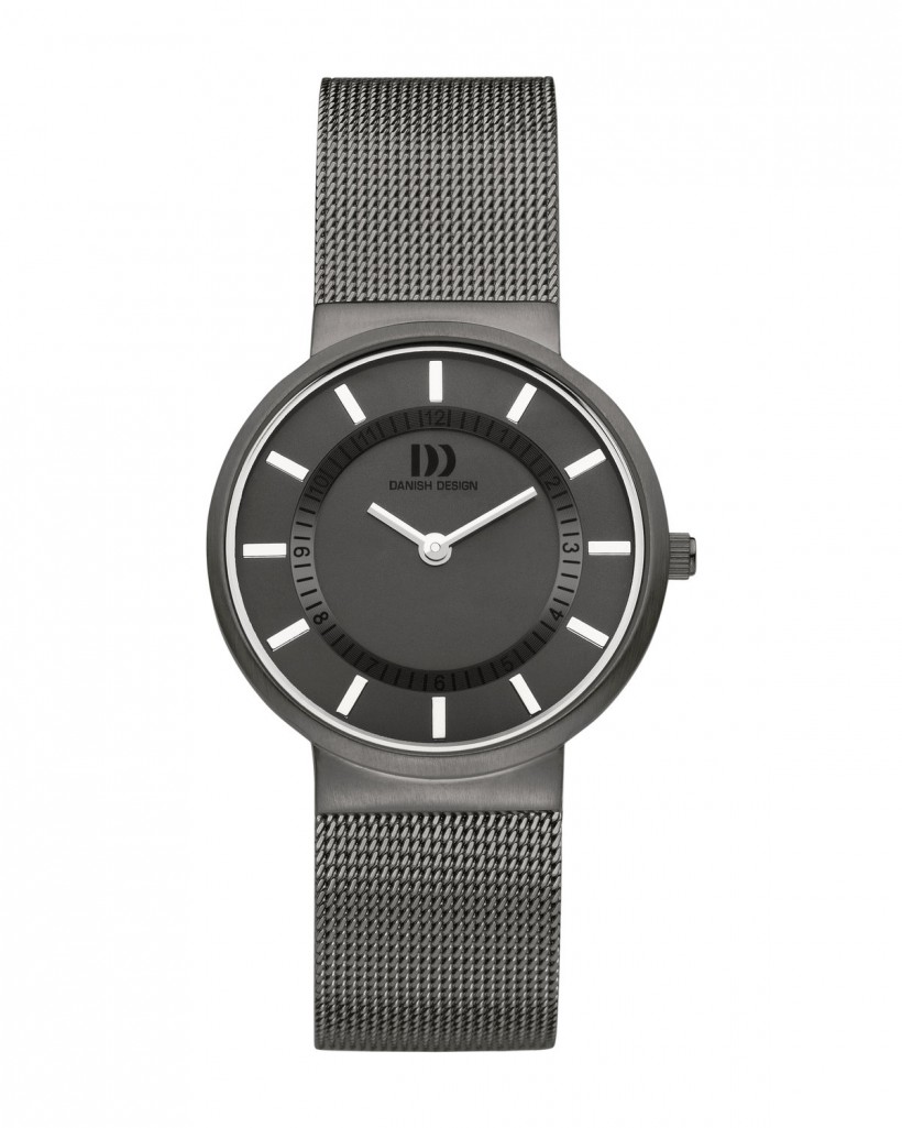 Danish Design Grey Color Mesh Band Stainless Steel Women's Watch