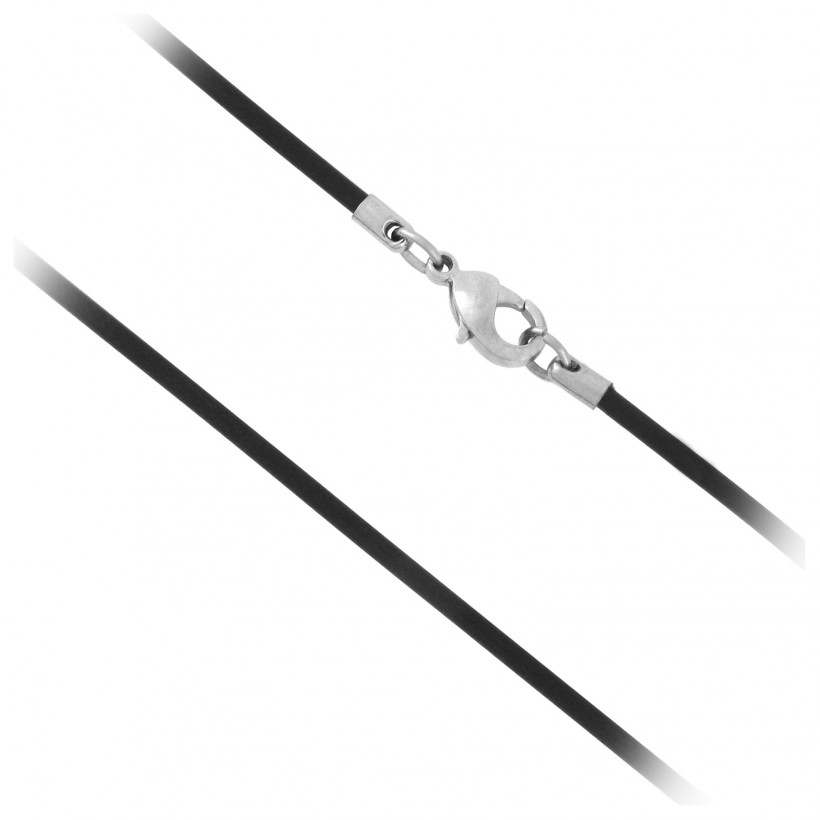 Inox Rubber Necklace