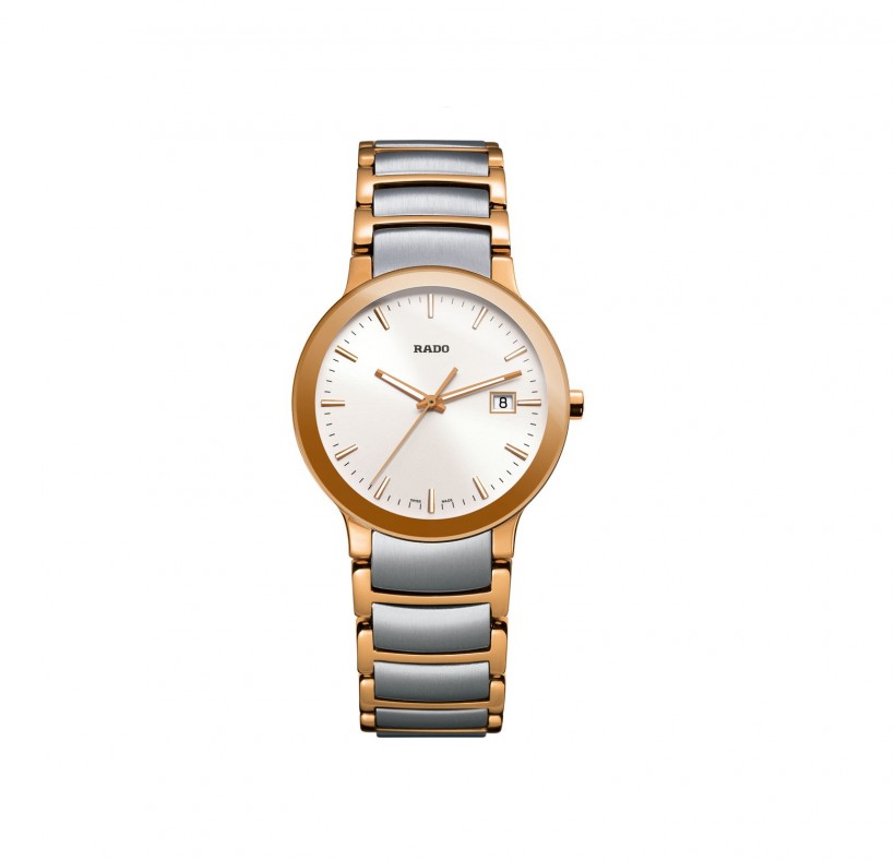Rado Centrix S Quartz Rose Gold Tone Women's Watch