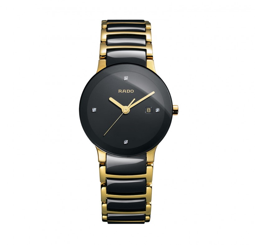 Rado Centrix S Jubilé Ceramic Quartz Women's Watch
