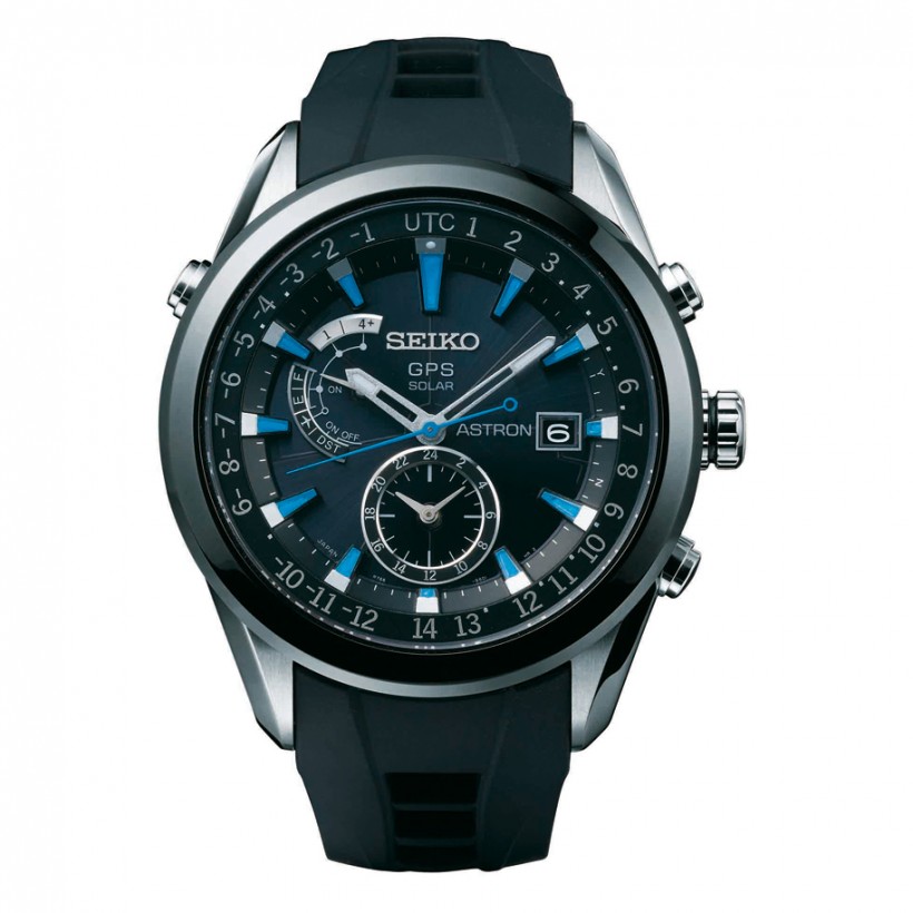 Seiko Astron 7x Silicone Black Blue