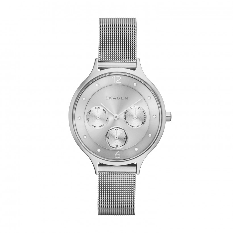 Skagen Anita Stainless Steel Mesh Women's Watch