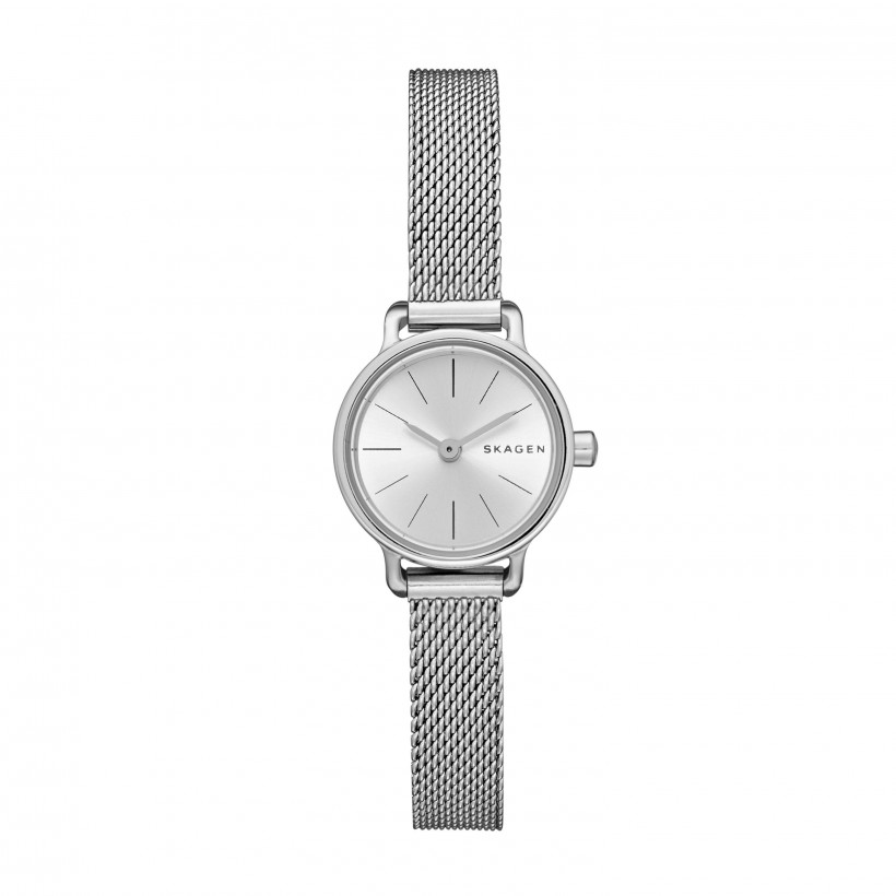 Skagen Hagen Stainless Steel Mesh Band Stainless Steel Women's Watch