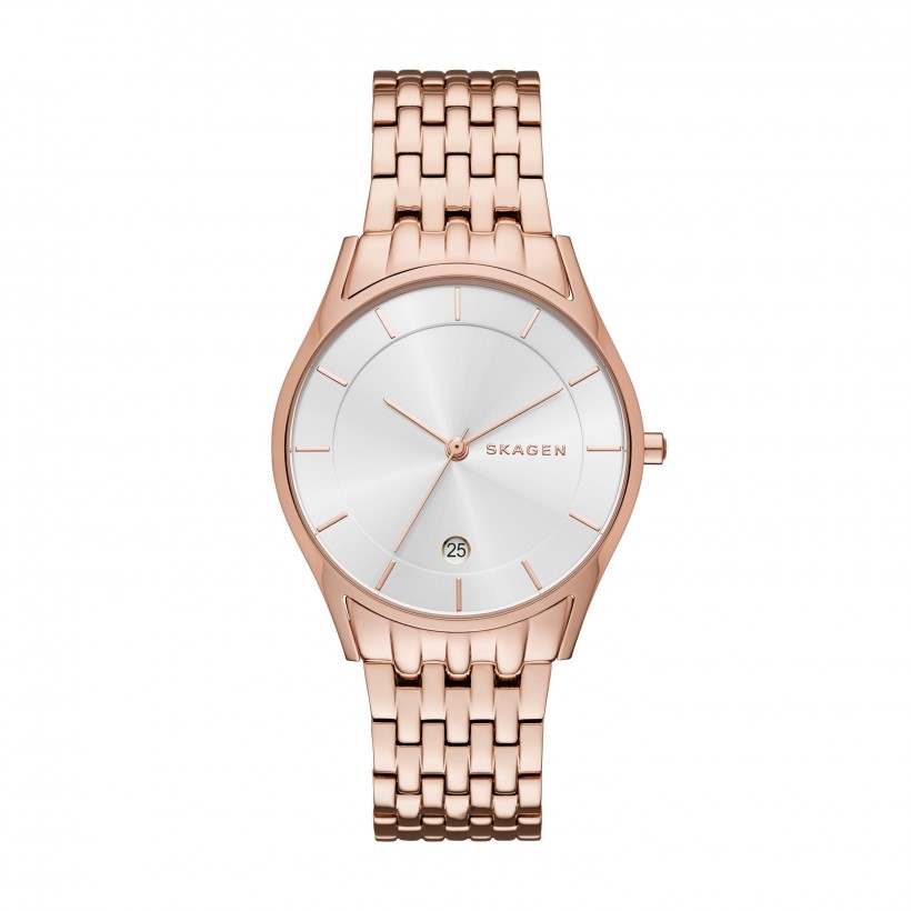 Skagen Holst Stainless Steel Band Stainless Steel Women's Watch