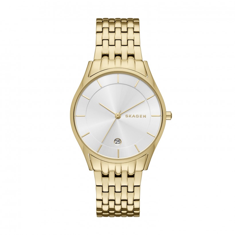 Skagen Holst Stainless Steel Band Stainless Steel Women's Watch