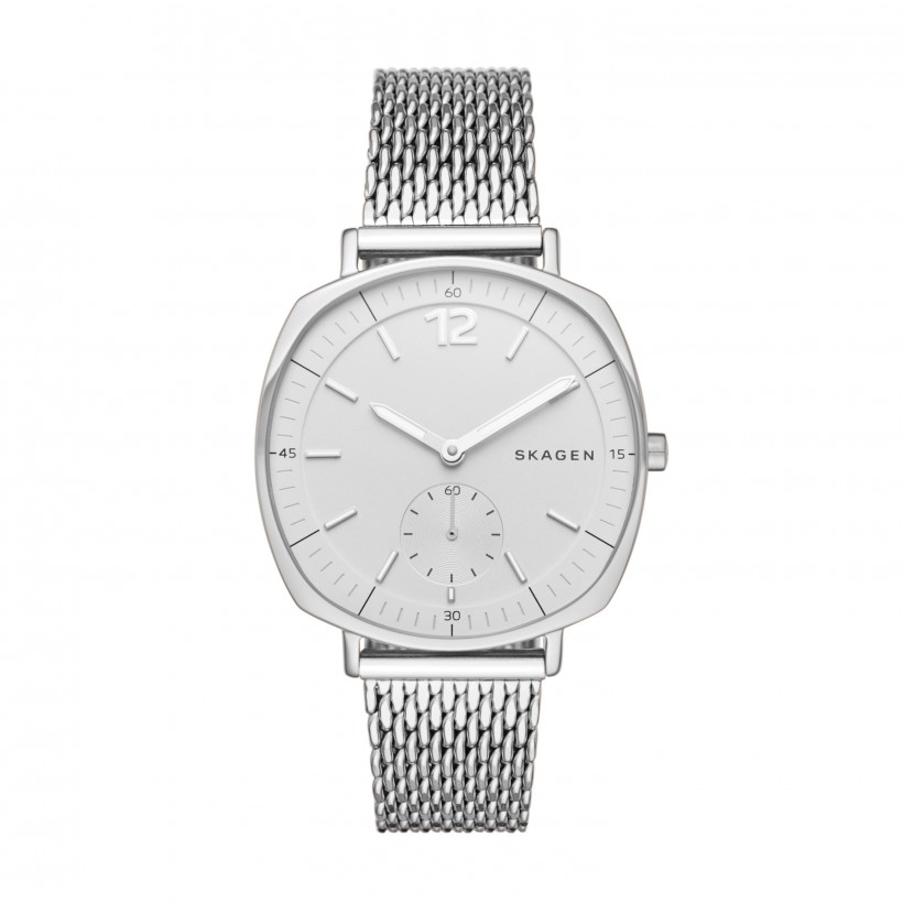 Skagen Rungsted Stainless Steel Mesh Band Stainless Steel Women's Watch