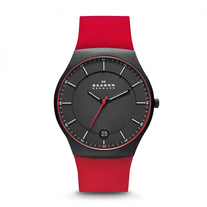 Skagen Balder Titanium Silicone Men's Watch