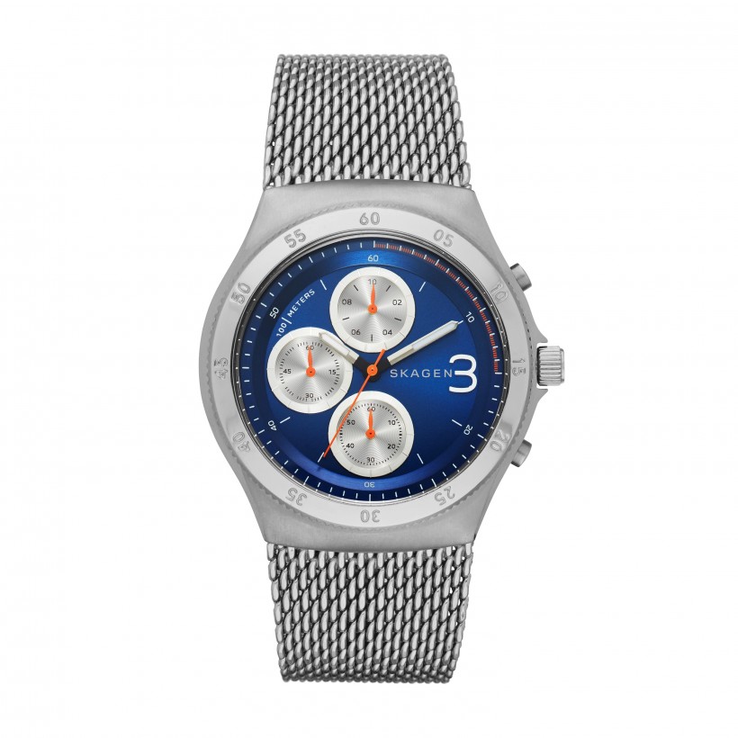 Skagen Jannik Titanium Stainless Steel Mesh Men's Watch