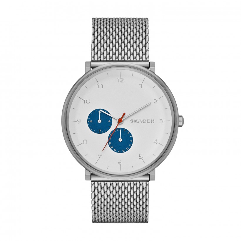 Skagen Hald Stainless Steel Mesh Band Stainless Steel Men's Watch