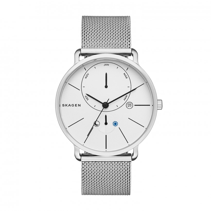 Skagen Hagen Stainless Steel Mesh Band Stainless Steel Men's Watch
