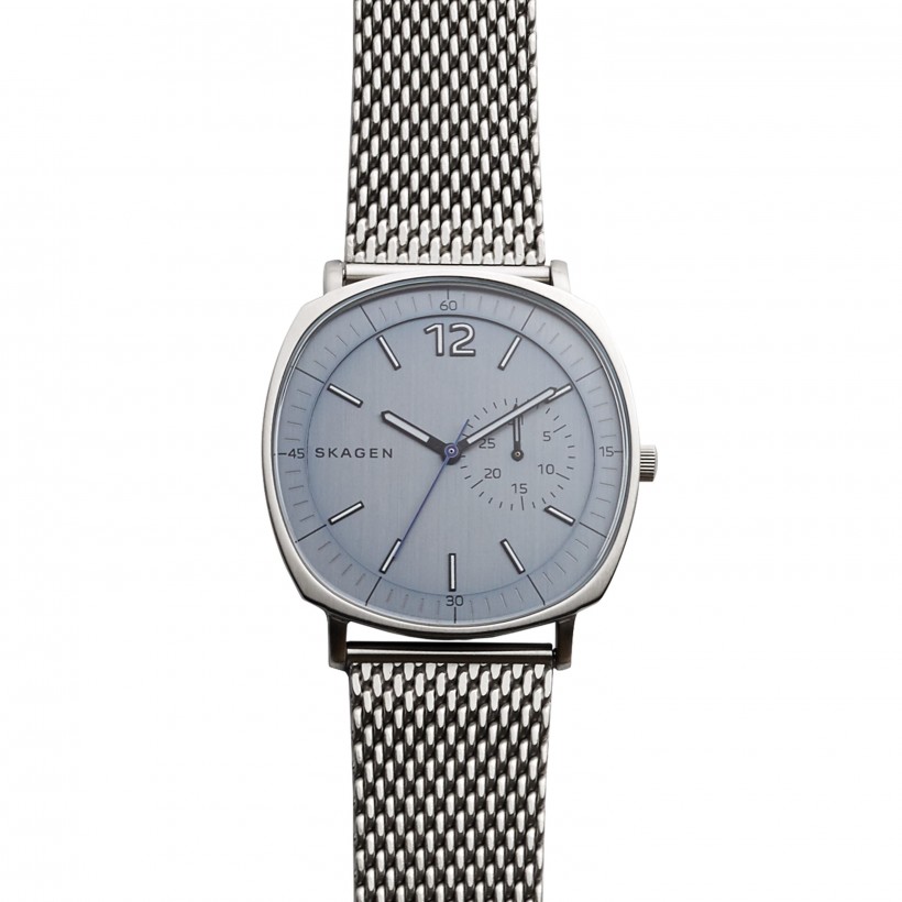 Skagen Rungsted Stainless Steel Mesh Band Stainless Steel Men's Watch