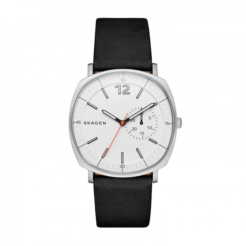 Skagen Rungsted Leather Band Men's Watch