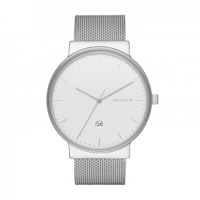Skagen Ancher Stainless Steel Case Men's Watch SKW6290