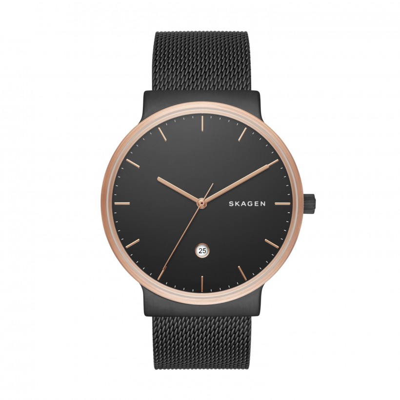 Skagen Ancher Stainless Steel Case Men's Watch SKW6296