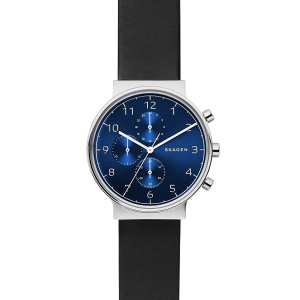 Skagen Ancher Stainless Steel Case Men's Watch SKW6417