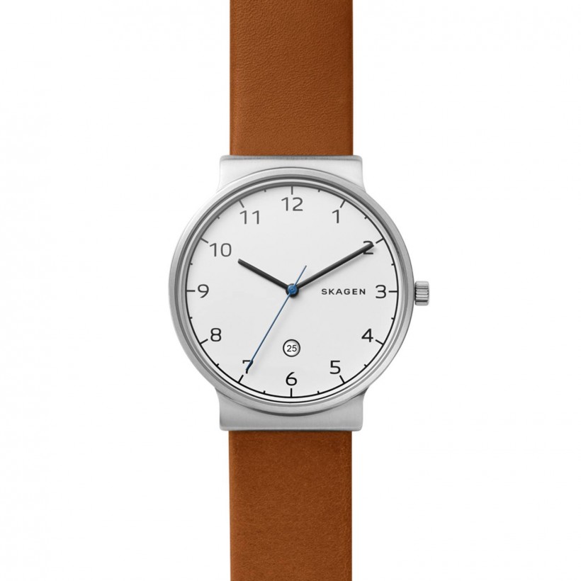 Skagen Ancher Stainless Steel Case Men's Watch SKW6433