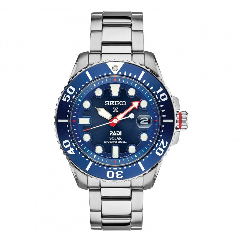 Seiko Special Editon Prospex PADI Solar Dive Watch SNE435