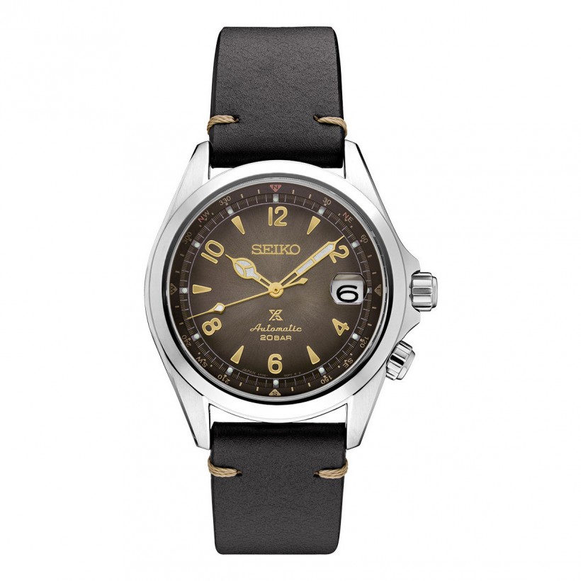 Seiko Prospex Alpinist Automatic Brow DIal Stainless Steel Watch