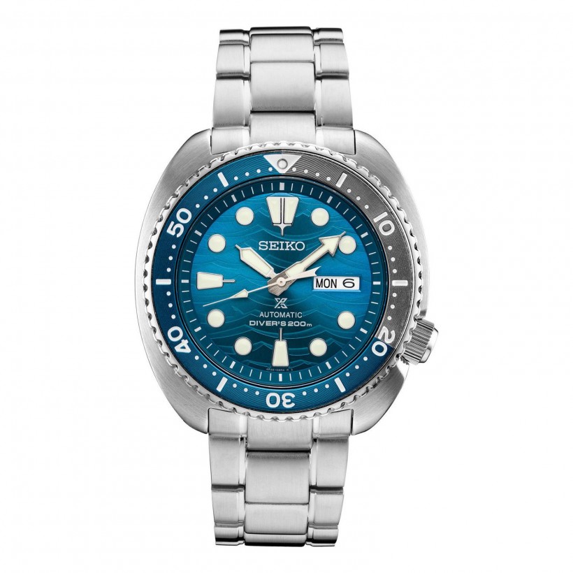 Seiko Save The Ocean Prospex Turtle Automatic Dive Watch SRPD21