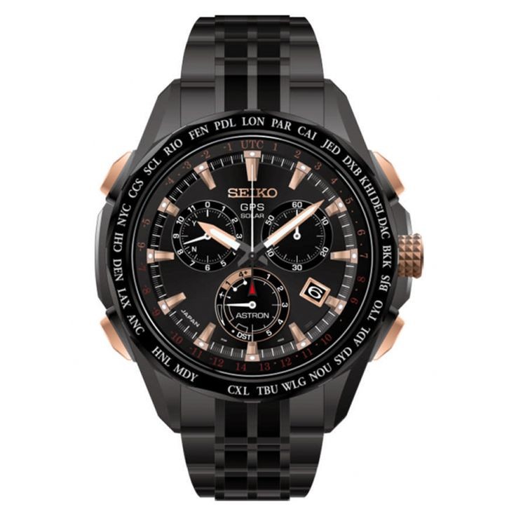 Seiko Astron GPS Black Titanium Limited Edition Men's Watch